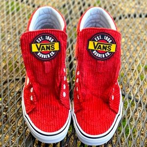 Vans Retro Suede Red lightly used